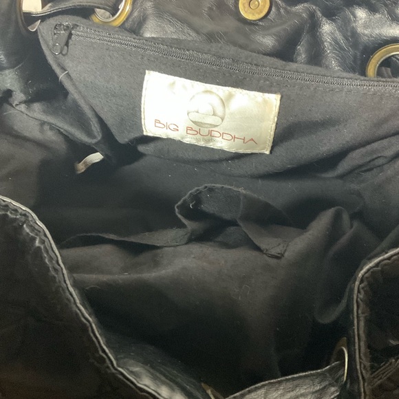 “BIG BUDDHA” Black Soft Sided Quilted Bag. - Picture 10 of 15